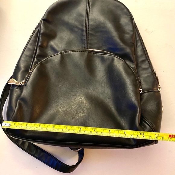 Faux leather backpack - Picture 6 of 10